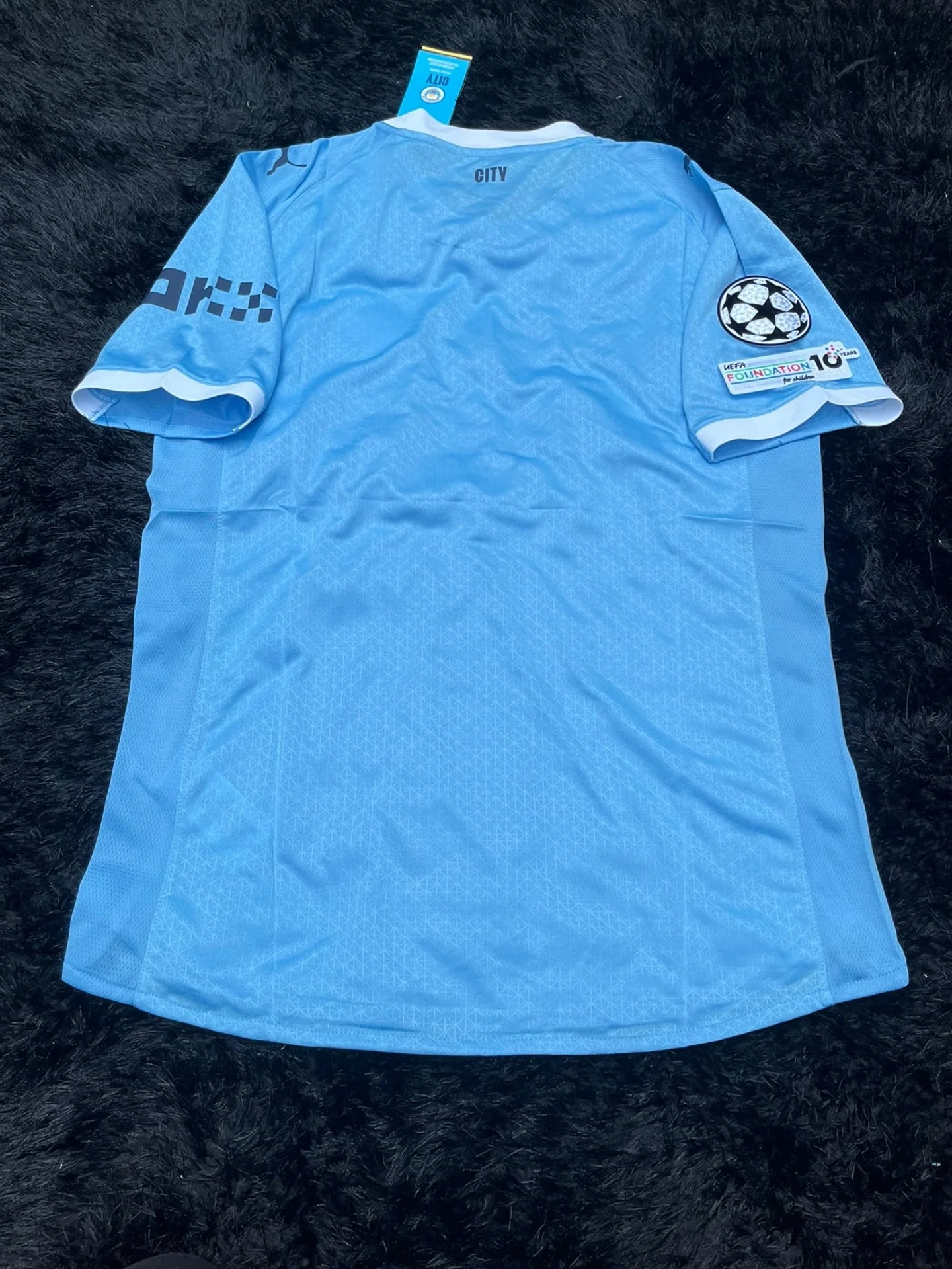 MANCHESTER CITY HOME KIT 25/26 UCL VERSION