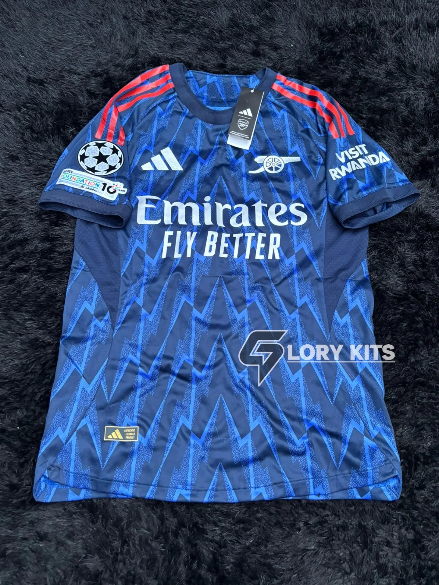 ARSENAL AWAY KIT 25/26 UCL VERSION