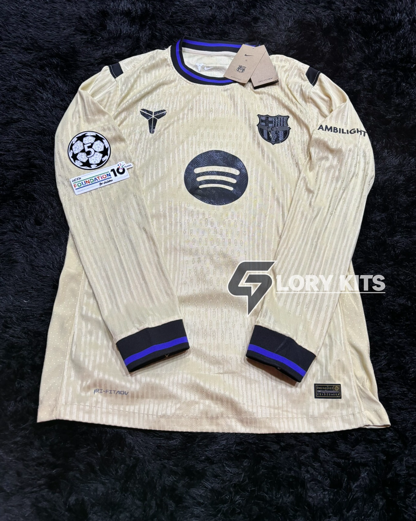 BARCELONA LONGSLEEVE AWAY KIT 25/26