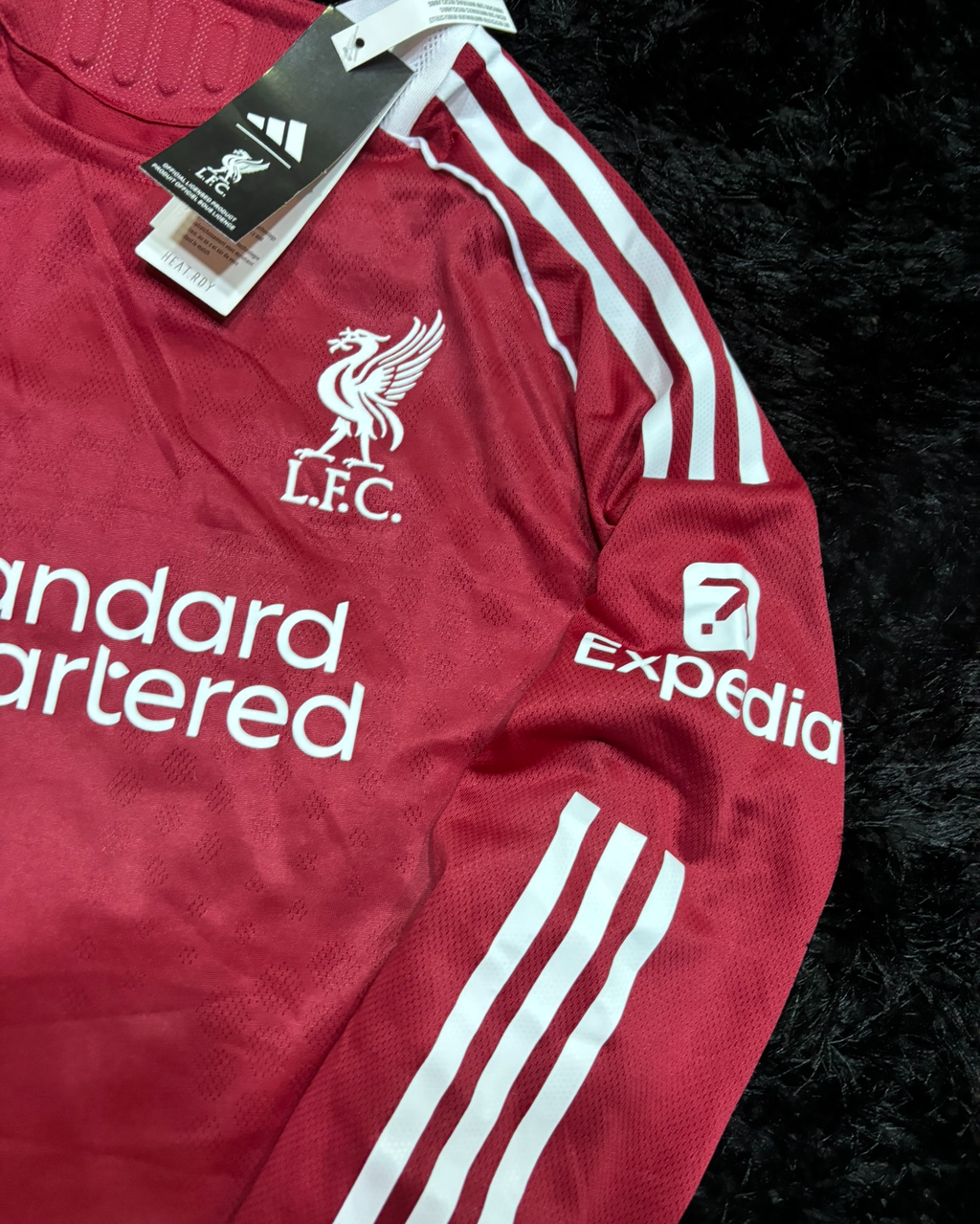 LIVERPOOL LONGSLEEVE HOME KIT 25/26 UCL VERSION