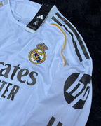 REAL MADRID LONGSLEEVE HOME KIT 25/26 UCL VERSION