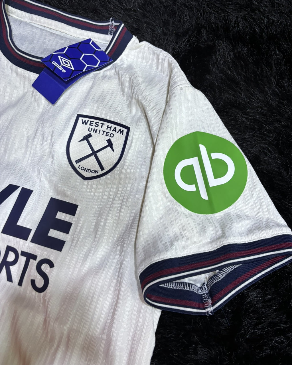 WESTHAM UNITED AWAY KIT 25/26 PREMIER LEAGUE VERSION