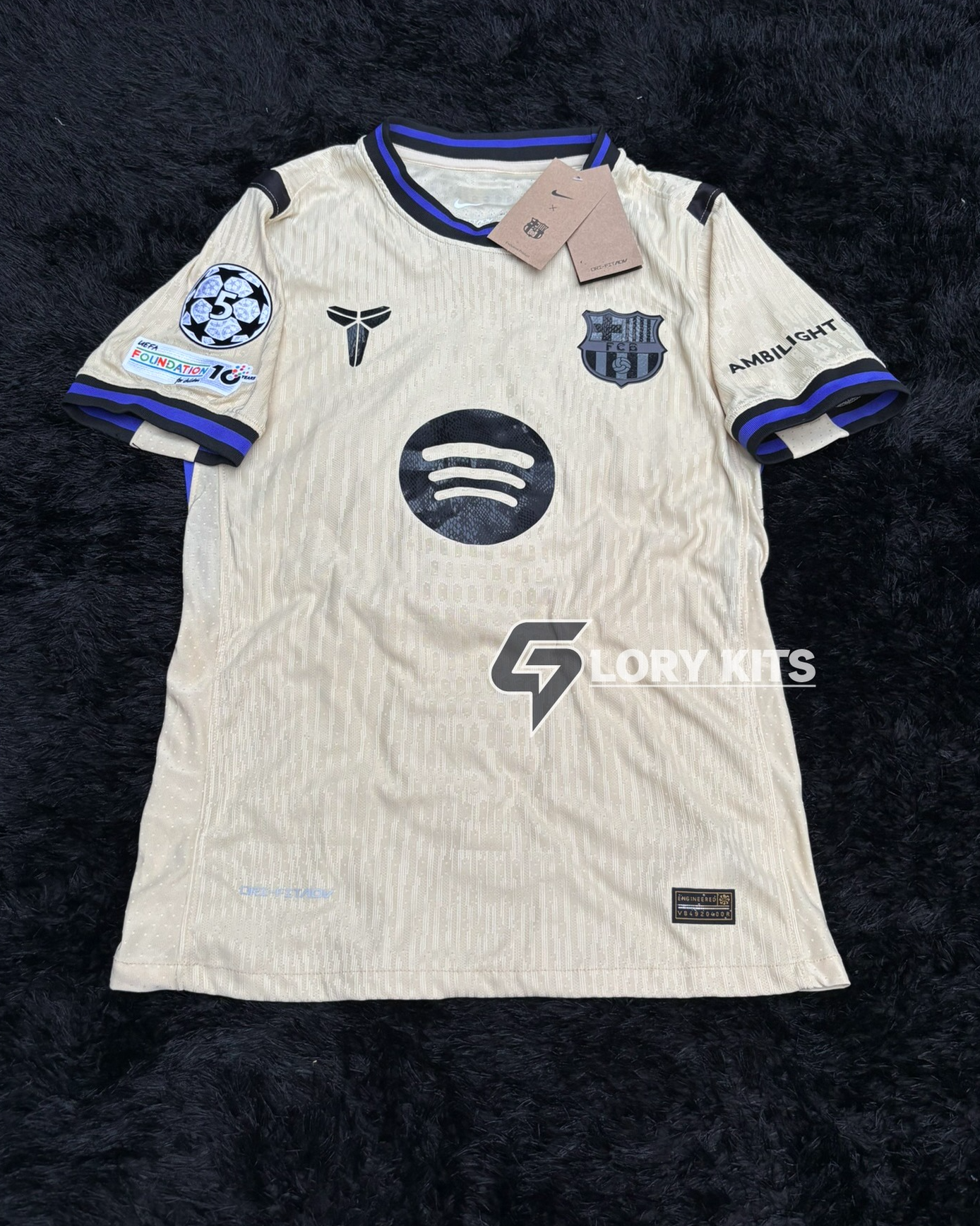BARCELONA AWAY KIT 25/26 UCL VERSION