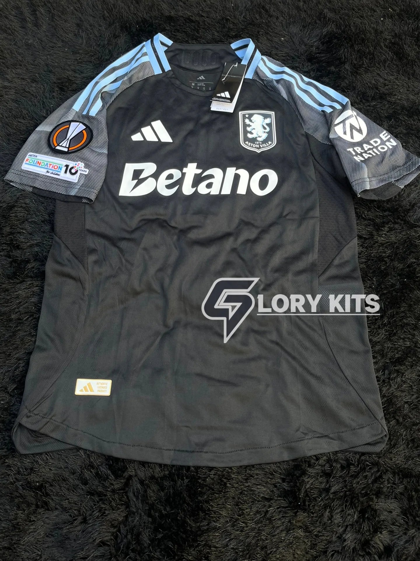 ASTON VILLA AWAY KIT 25/26 EUROPE LEAGUE VERSION