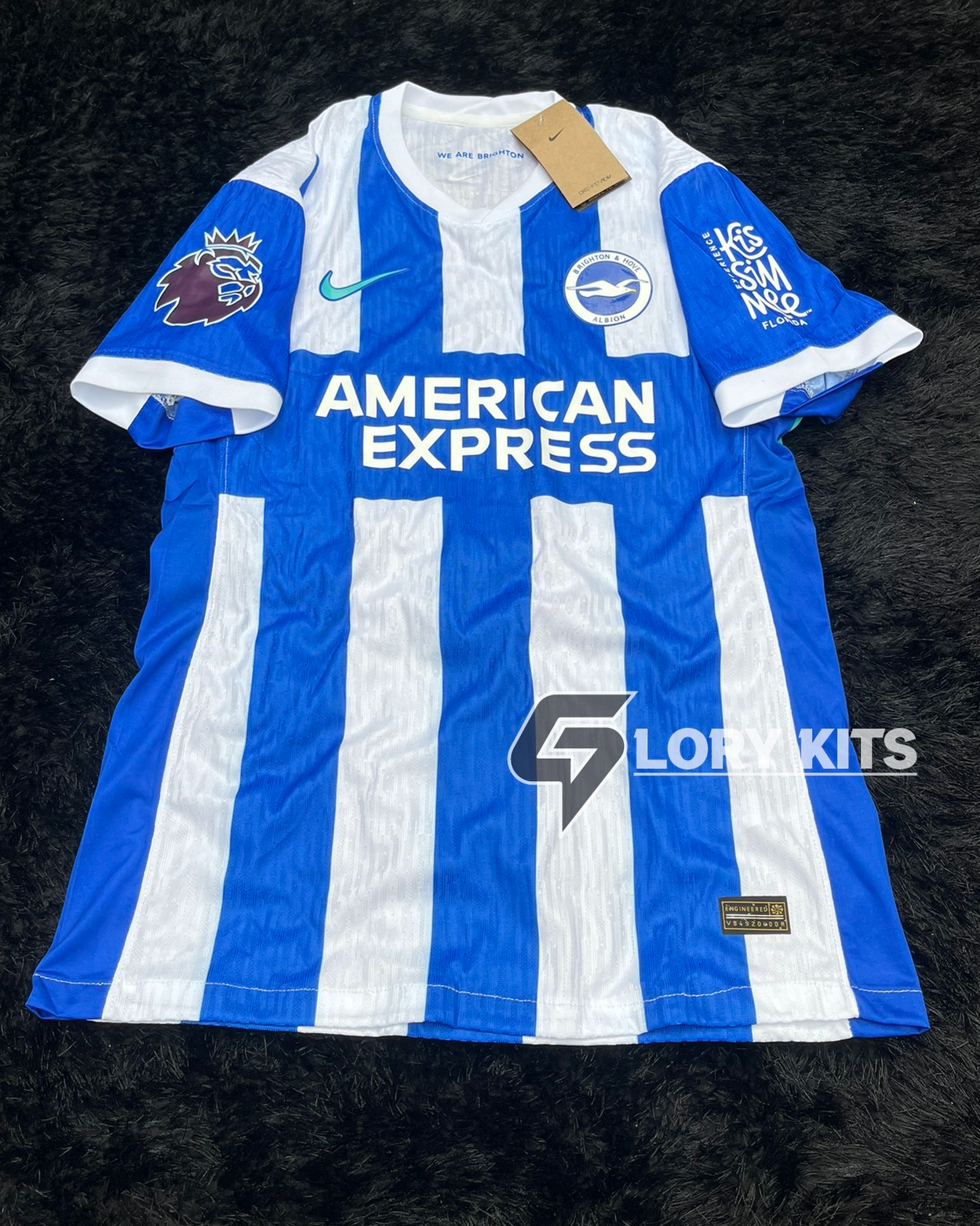 BRIGHTON HOME KIT 25/26 PREMIER LEAGUE VERSION