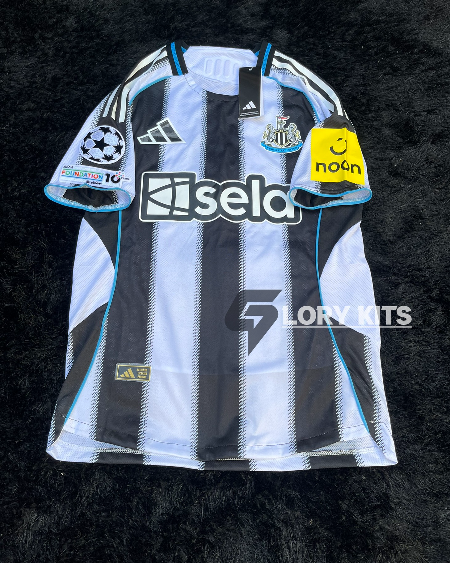 NEWCASTLE HOME KIT 25/26 UCL VERSION