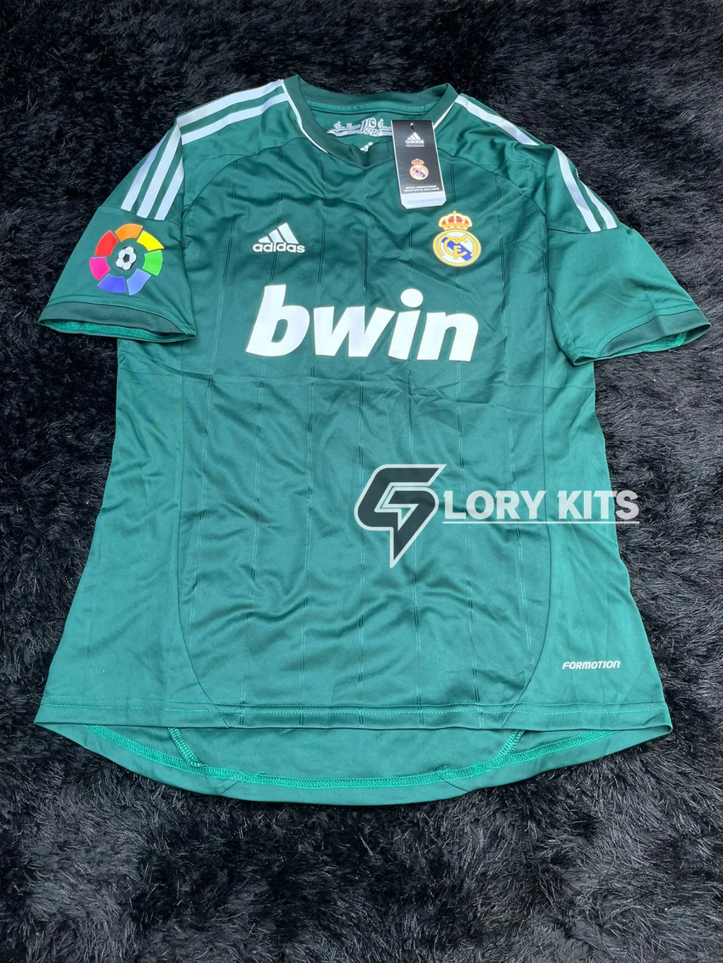 REAL MADRID THIRD RETRO  KIT 12/13 LA LIGA VERSION
