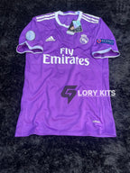 REAL MADRID AWAY RETRO KIT 16/17 UCL VERSION