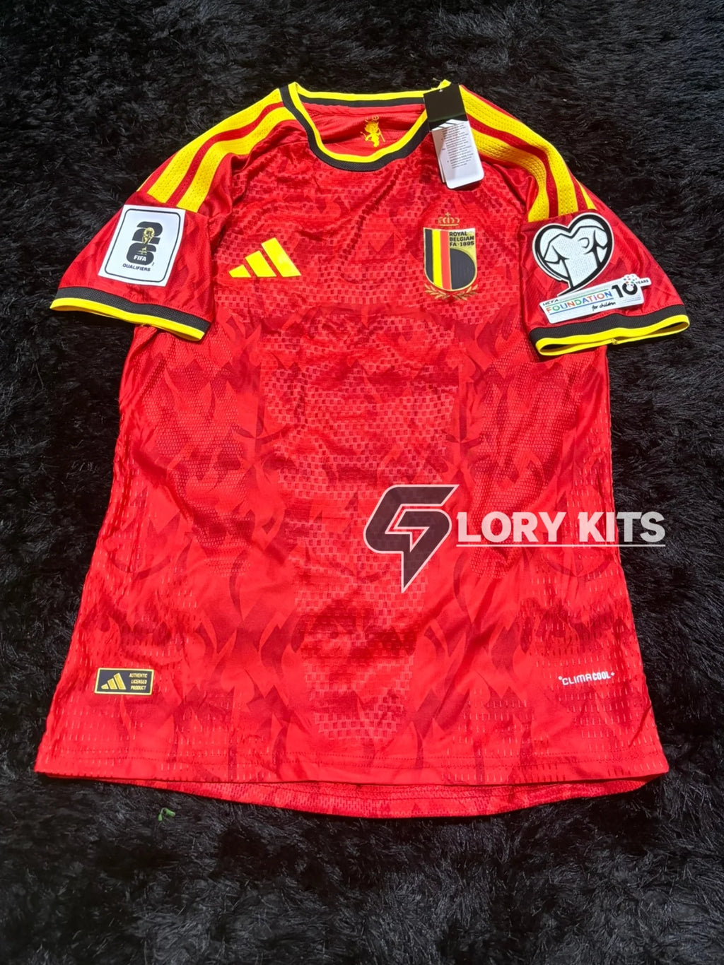 BELGIUM HOME KIT 25/26 WORLD CUP VERSION