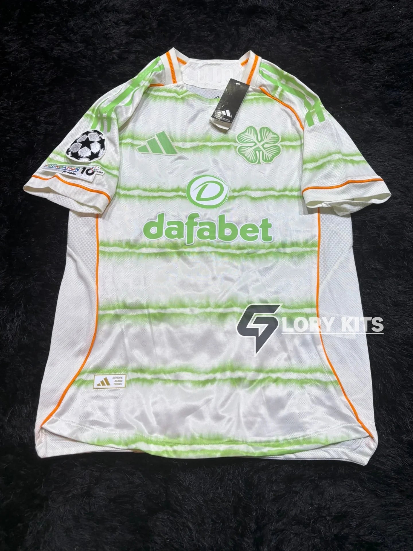 CELTIC AWAY KIT 25/26 CHAMPIONS LEAGUE VERSION