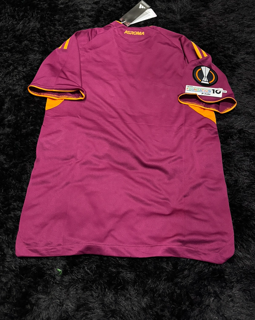 FULL KIT OF AS ROME HOME EUROPE LEAGUE VERSION