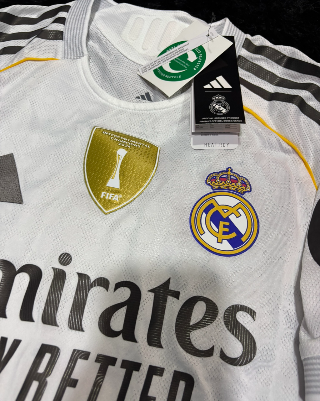 FULL KIT REAL MADRID HOME KIT CHAMPIONS LEAGUE VERSION