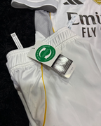 FULL KIT REAL MADRID HOME KIT CHAMPIONS LEAGUE VERSION