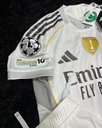 FULL KIT REAL MADRID HOME KIT CHAMPIONS LEAGUE VERSION