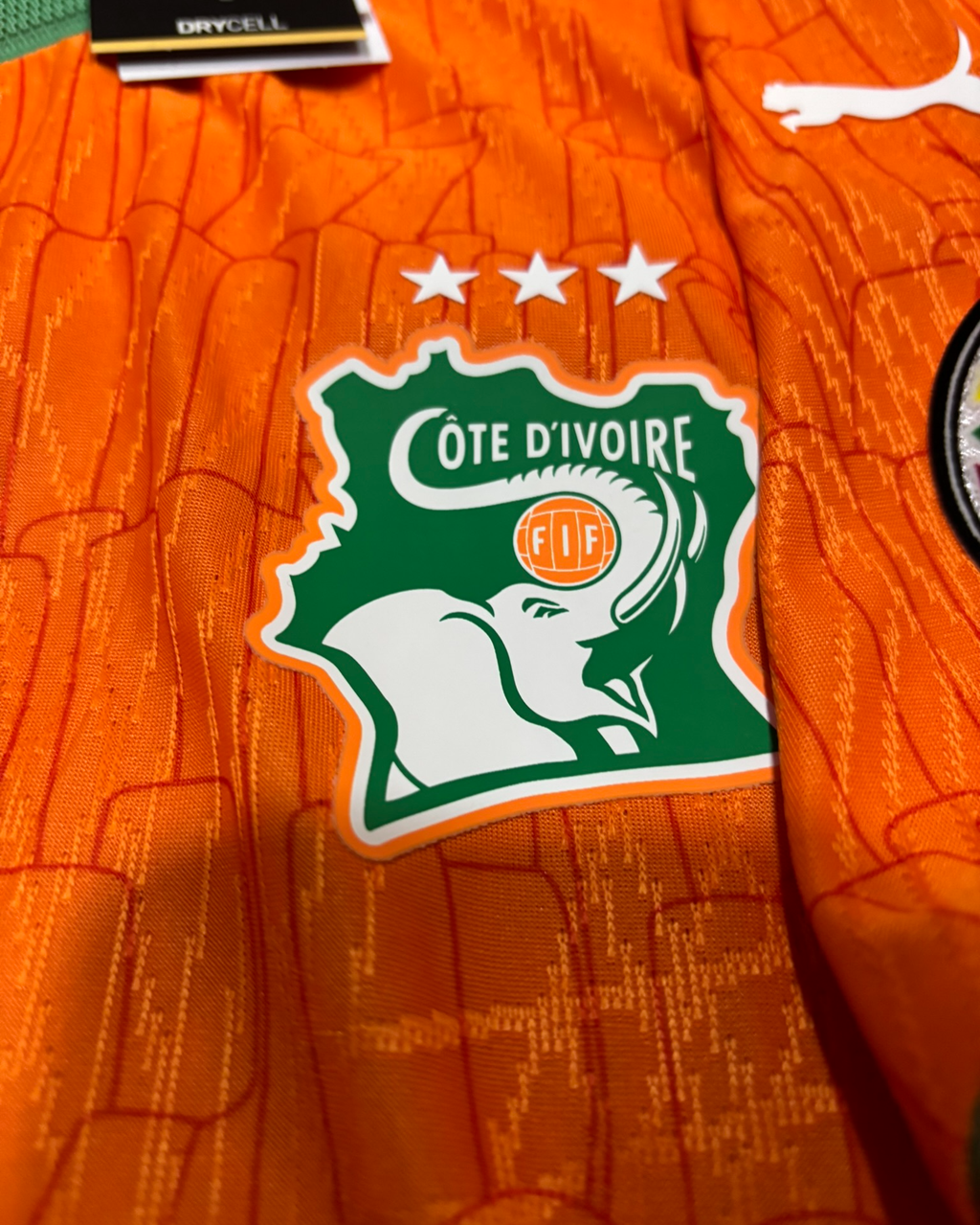COTE D'EVOIRE HOME KIT 25/26 VERSION CAF