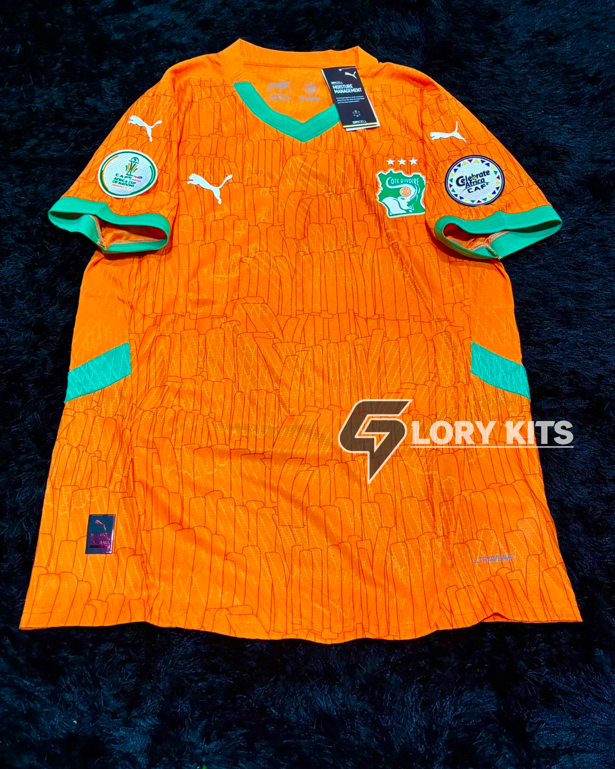 COTE D'EVOIRE HOME KIT 25/26 VERSION CAF