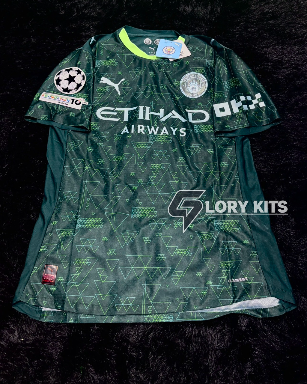 MANCHESTER CITY FOURTH KIT 25/26 UCL VERSION