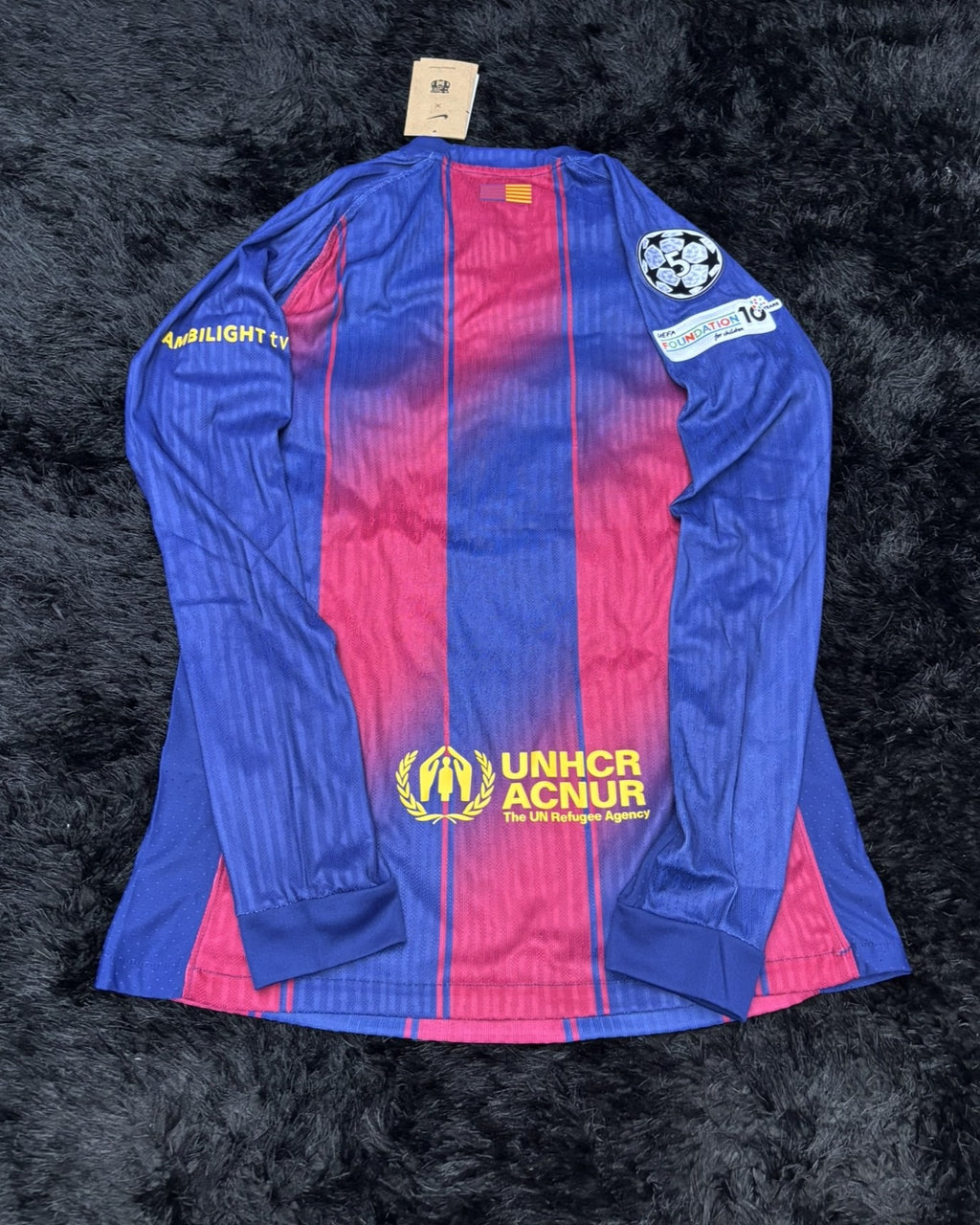 BARCELONA LONGSLEEVE HOME KIT 25/26 UCL VERSION