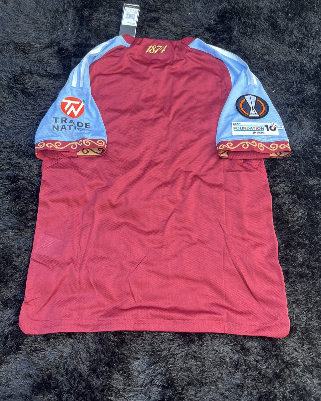 ASTON VILLA HOME KIT 25/26 EUROPE LEAGUE VERSION