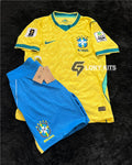 BRAZIL FULL KIT OF WORLD CUP 2026