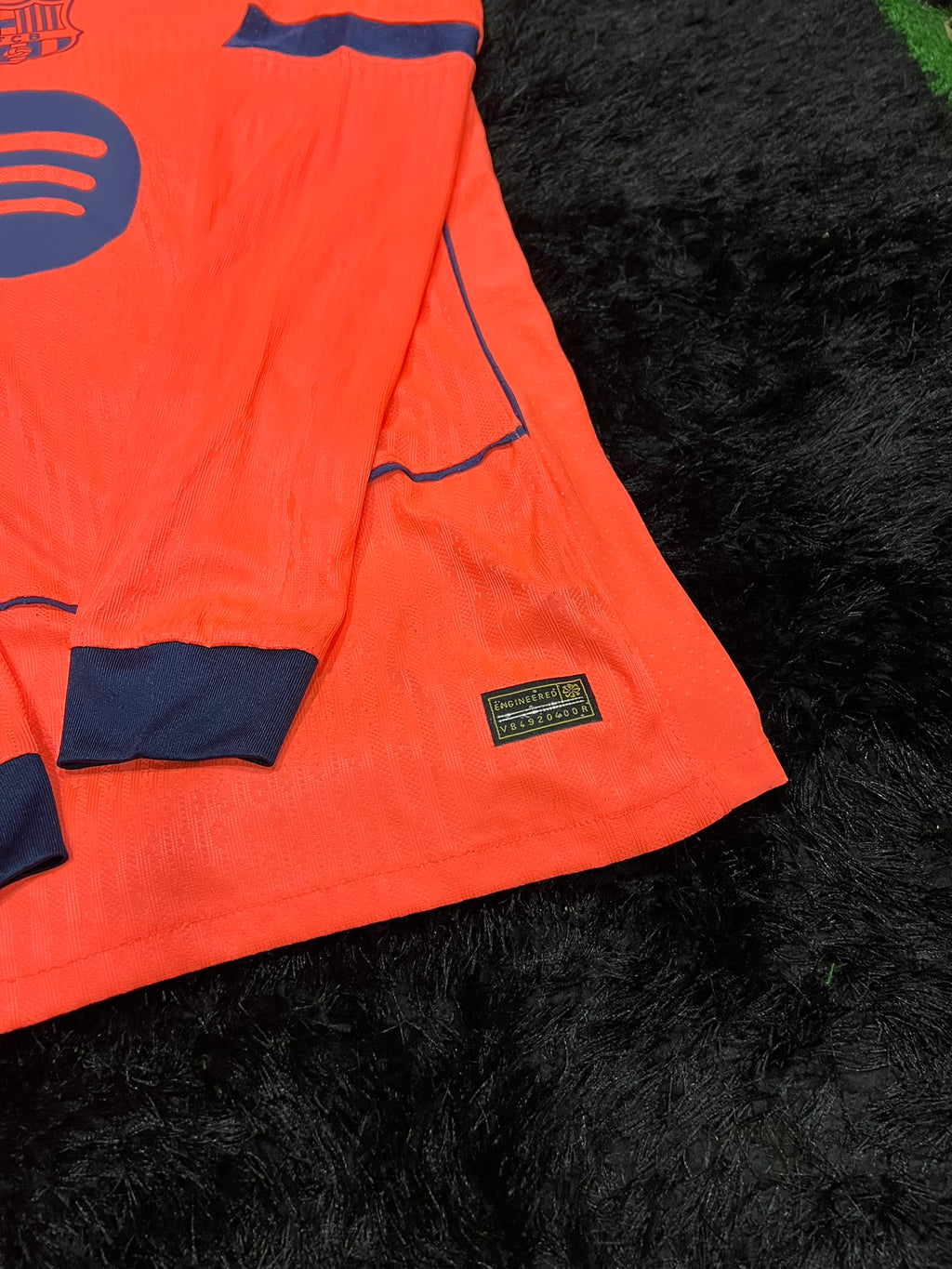 BARCELONA LONGSLEEVE THIRD KIT 25/26 UCL VERSION