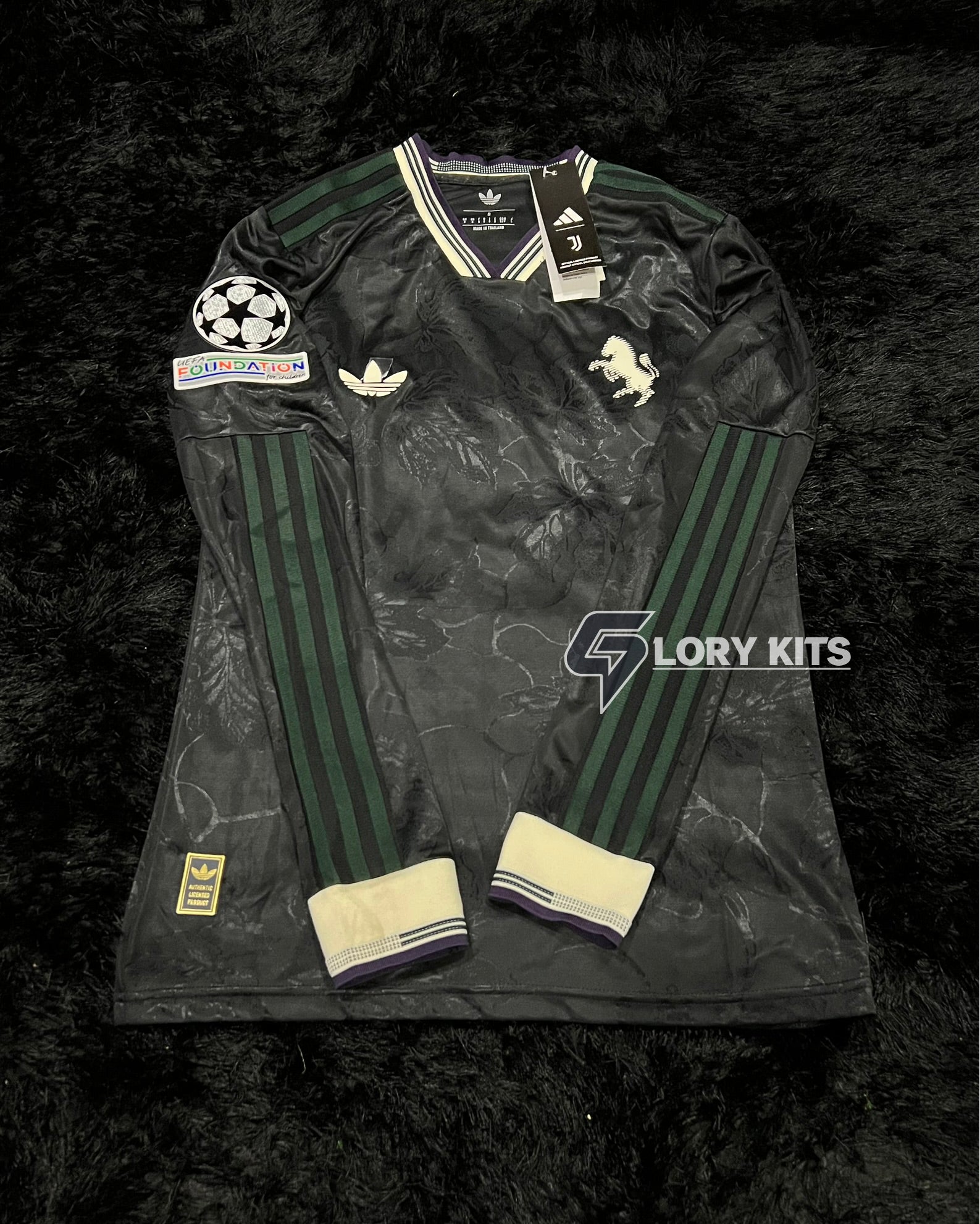 JUVENTUS LONGSLEEVE THIRD KIT 25/26 UCL VERSION