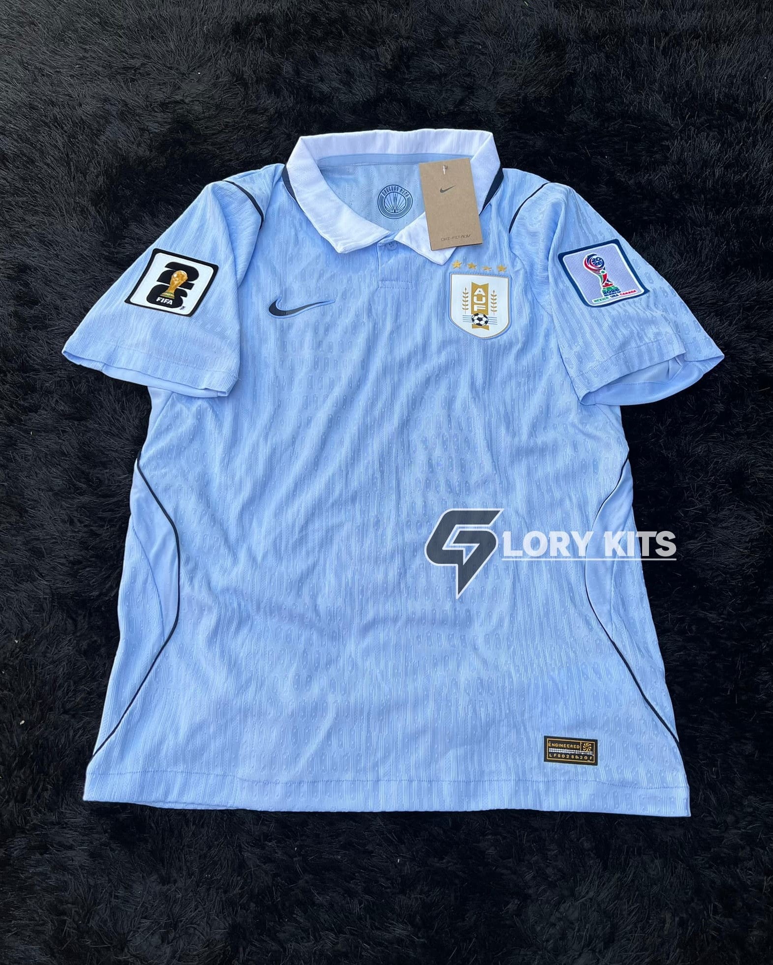 URUGUAY HOME KIT WORLD CUP 2026