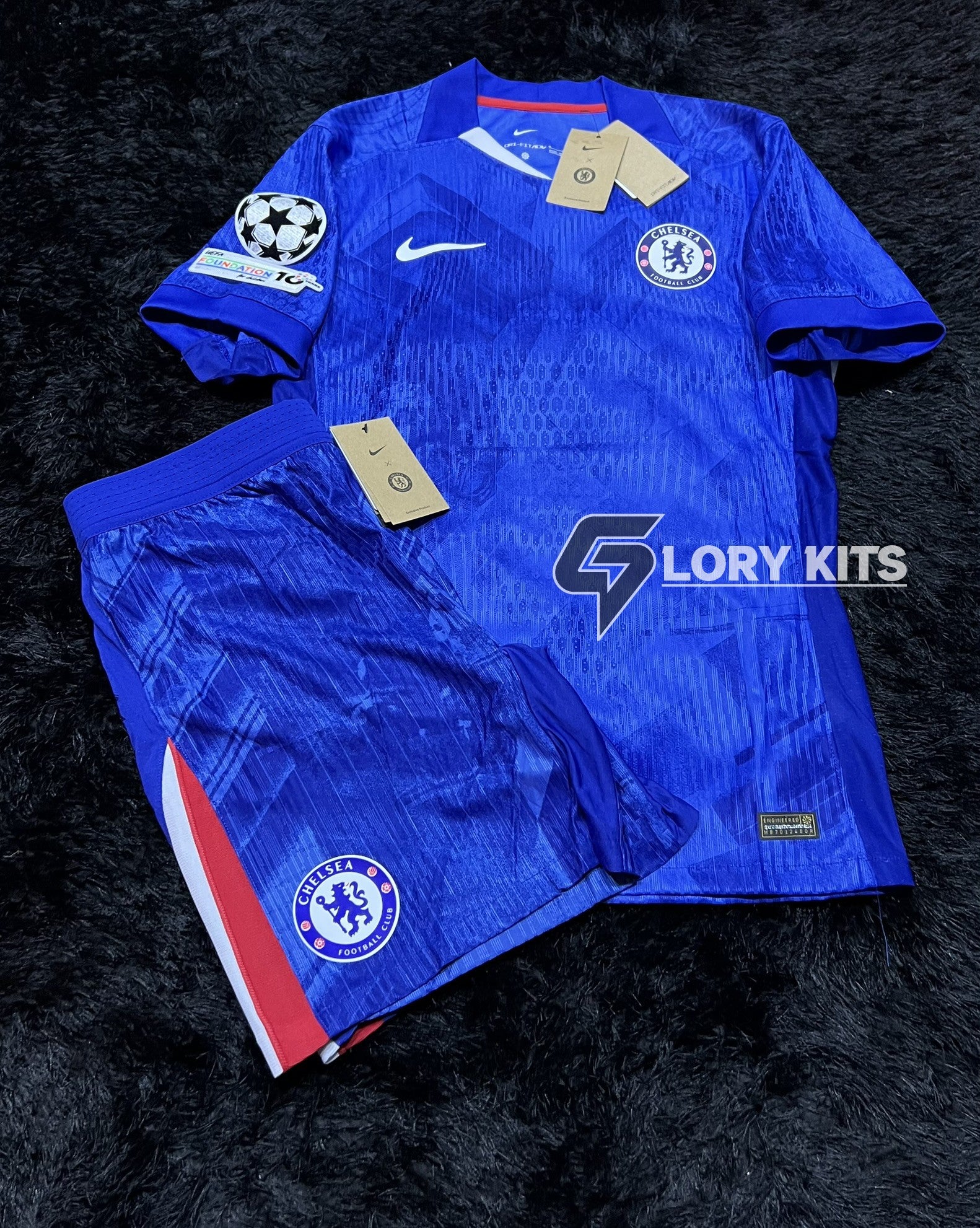 FULL KIT OF CHESLEA HOME 25/26 UCL VERSION