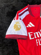 ARSENAL HOME KIT 2027 GOLDEN PREMIER LEAGUE BADGE