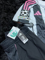 FULL KIT OF JUVENTUS HOME 25/26 UCL VERSION