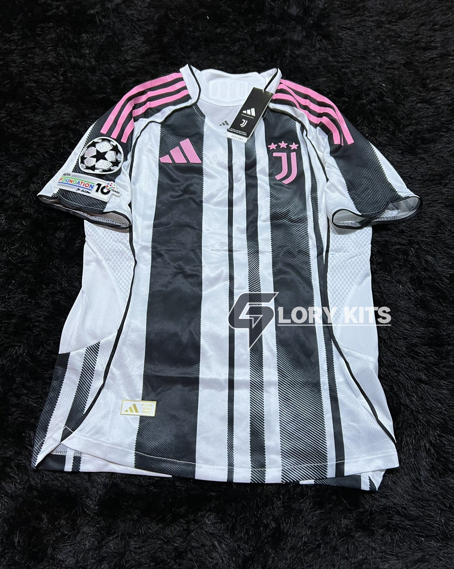 JUVENTUS HOME KIT 25/26 UCL VERSION