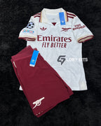 FULL KIT OF ARSENAL THIRD KIT 25/26 UCL VERSION