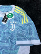 FULL KIT OF JUVENTUS AWAY KIT 25/26 UCL VERSION
