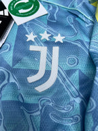 FULL KIT OF JUVENTUS AWAY KIT 25/26 UCL VERSION