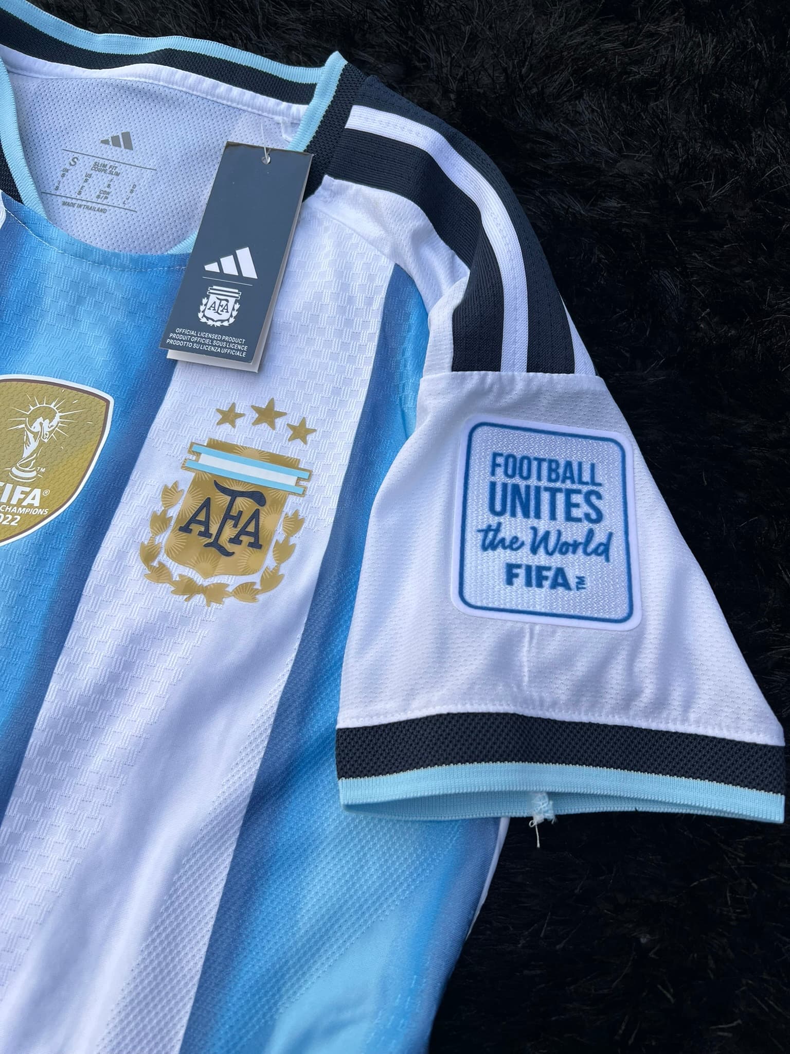 ARGENTINE HOME KIT 2026 GOLDEN WORLD CUP VERSION