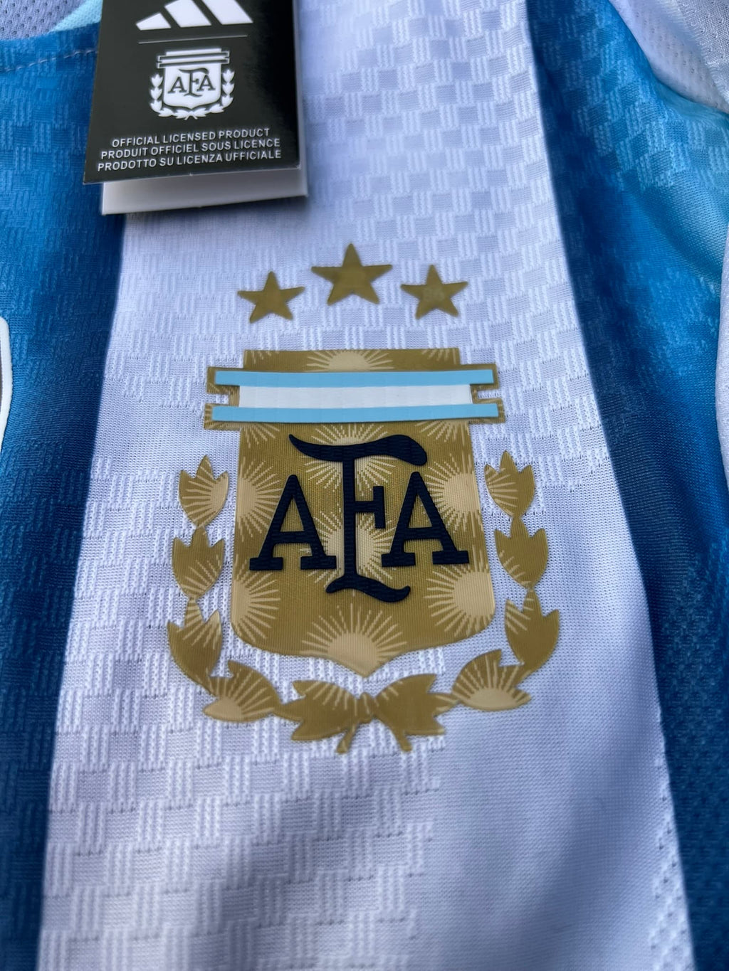 ARGENTINE HOME KIT 2026 GOLDEN WORLD CUP VERSION