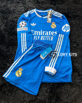 FULL KIT OF REAL MADRID LONGSLEEVE THIRD KIT 25/26 UCL VERSION