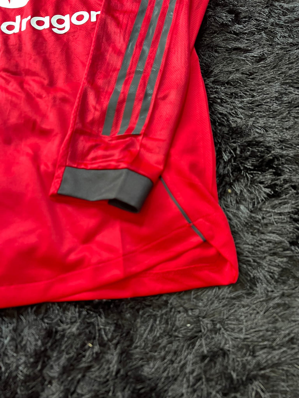 MANCHESTER UNITED LONGSLEEVE HOME KIT 25/26 PREMIER LEAGUE VERSION