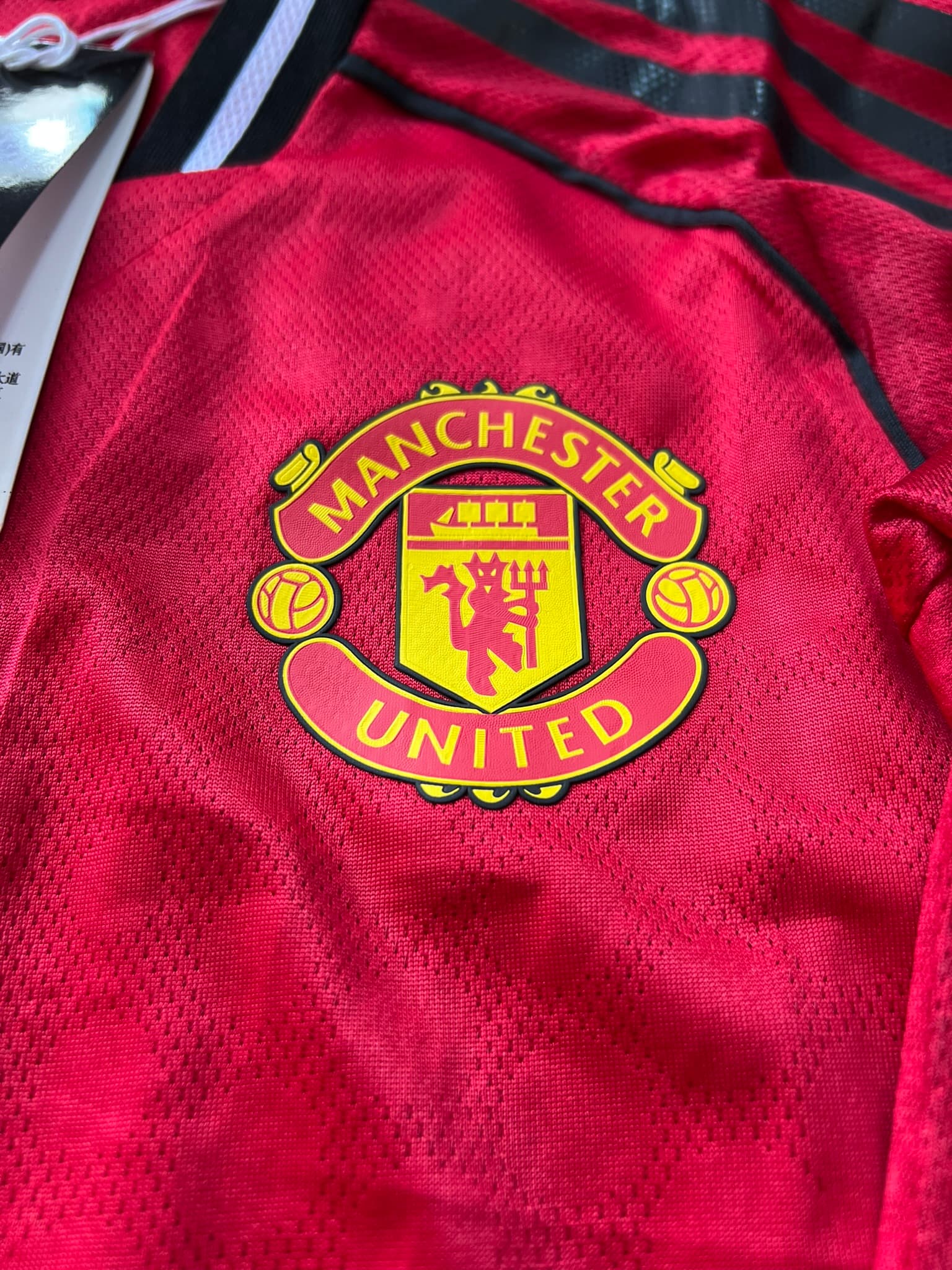 MANCHESTER UNITED LONGSLEEVE HOME KIT 25/26 PREMIER LEAGUE VERSION