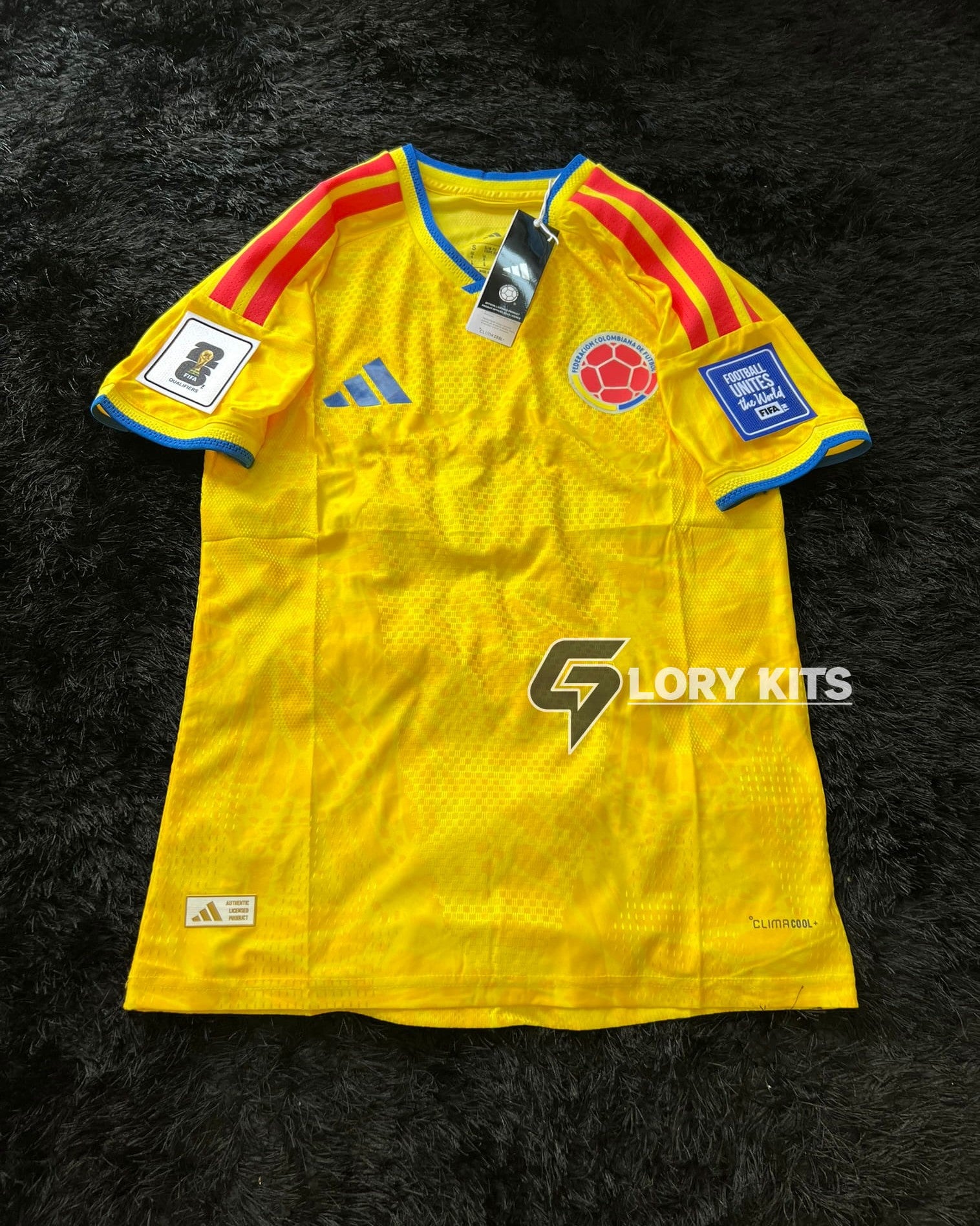 COLOMBIA HOME KIT WORLD CUP 2026