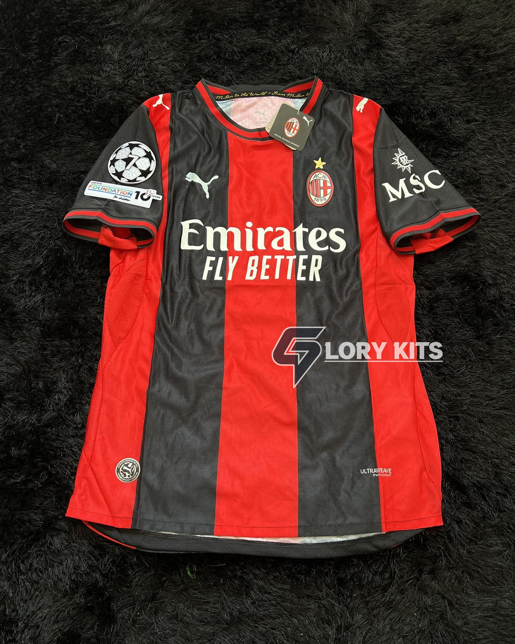 AC MILAN HOME KIT 26/27 UCL VERSION