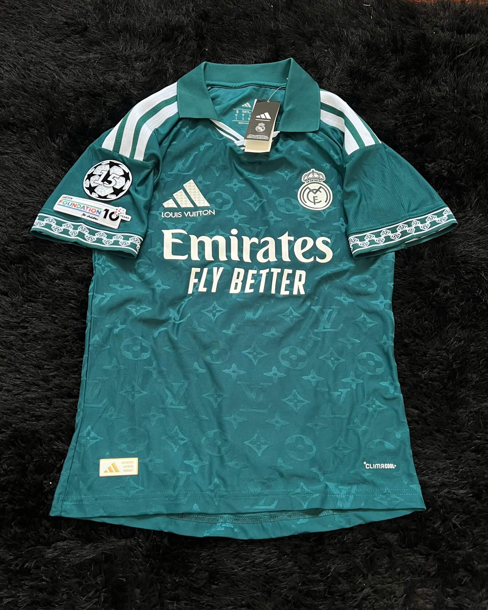 REAL MADRID AWAY KIT x LOUIS VUITTON 2027 UCL VERSION