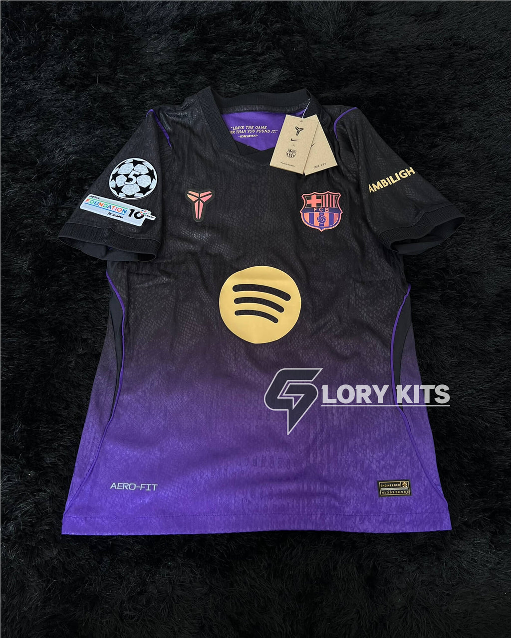 BARCELONA AWAY KIT 26/27 UCL VERSION