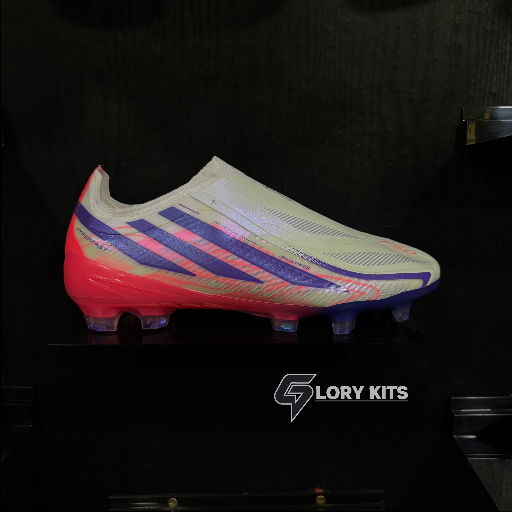 ADIDAS F50 HYPERFAST LEAGUE LACELESS FG
