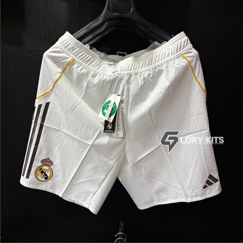 SHORT REAL MADRID HOME KIT 25/26