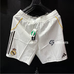 SHORT REAL MADRID HOME KIT 25/26