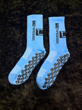 Blue Tapedesign Grip Socks Professional