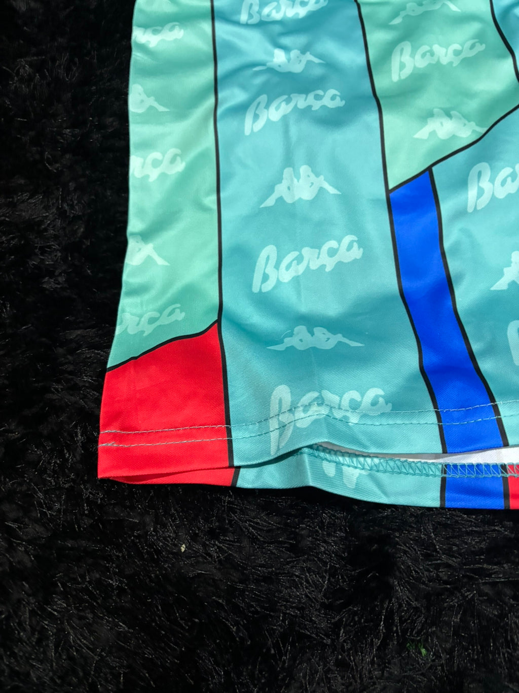 BARCELONA RETRO AWAY KIT 96/97
