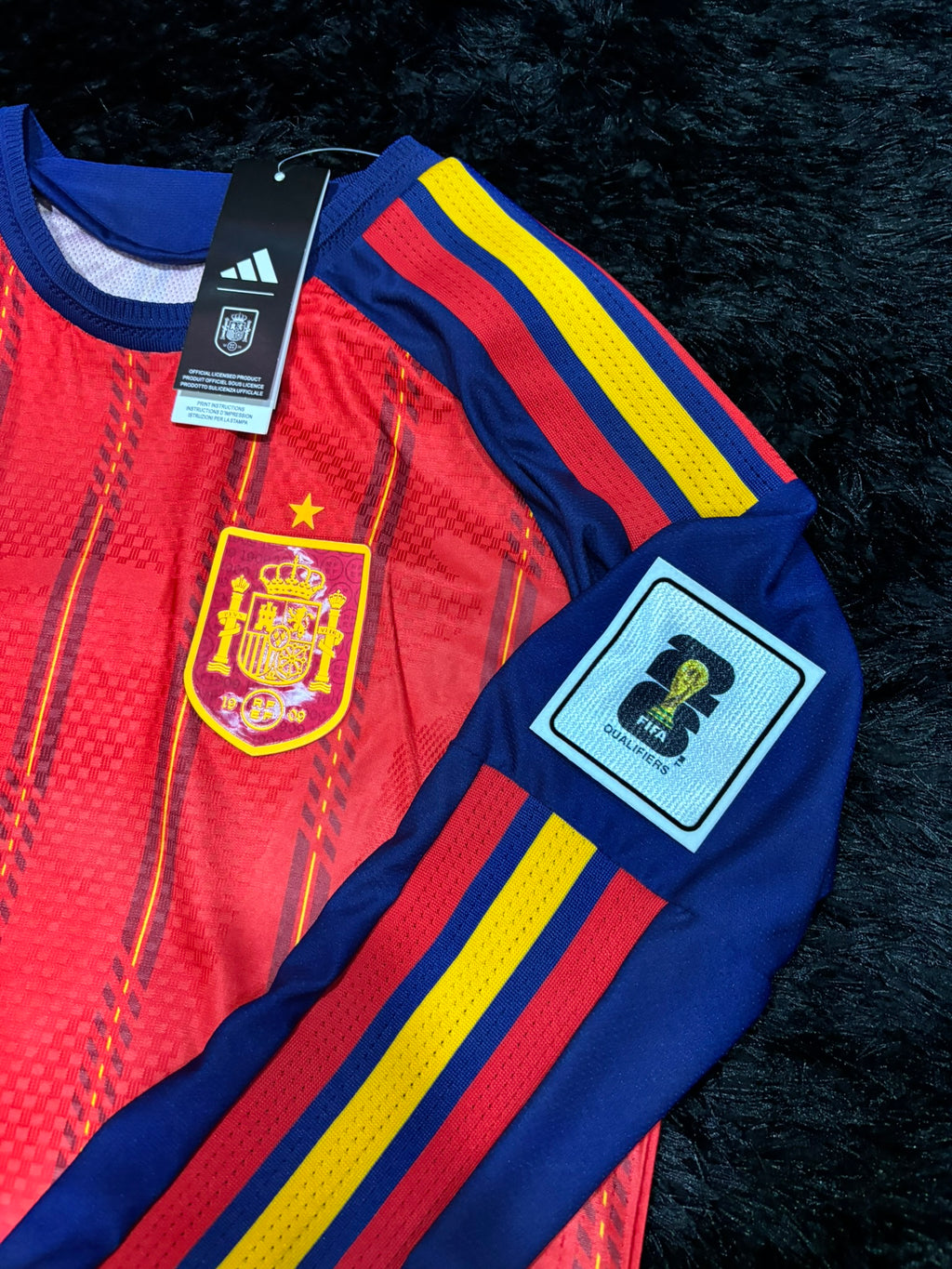 SPAIN LONGSLEEVE HOME KIT 25/26 WOLRD CUP VERSION
