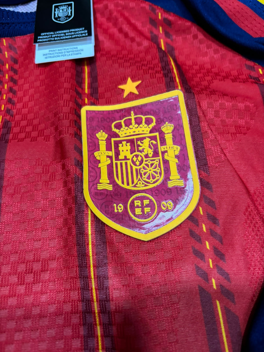 SPAIN LONGSLEEVE HOME KIT 25/26 WOLRD CUP VERSION